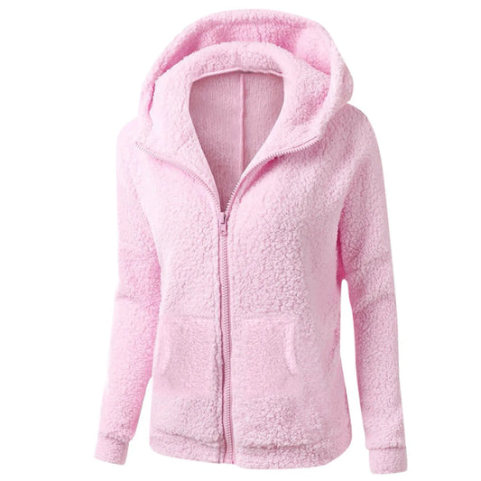 Winter Hoodie in Thickened Fleece