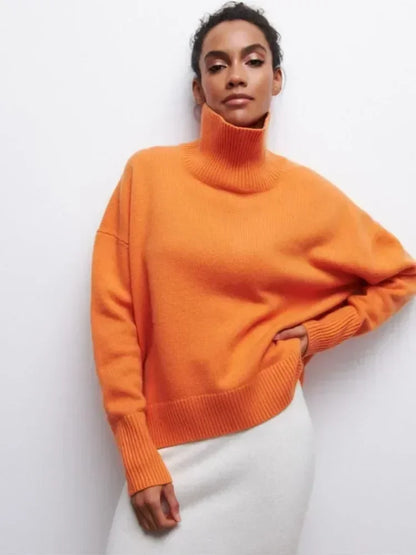 Lara Oversized Turtleneck Sweater