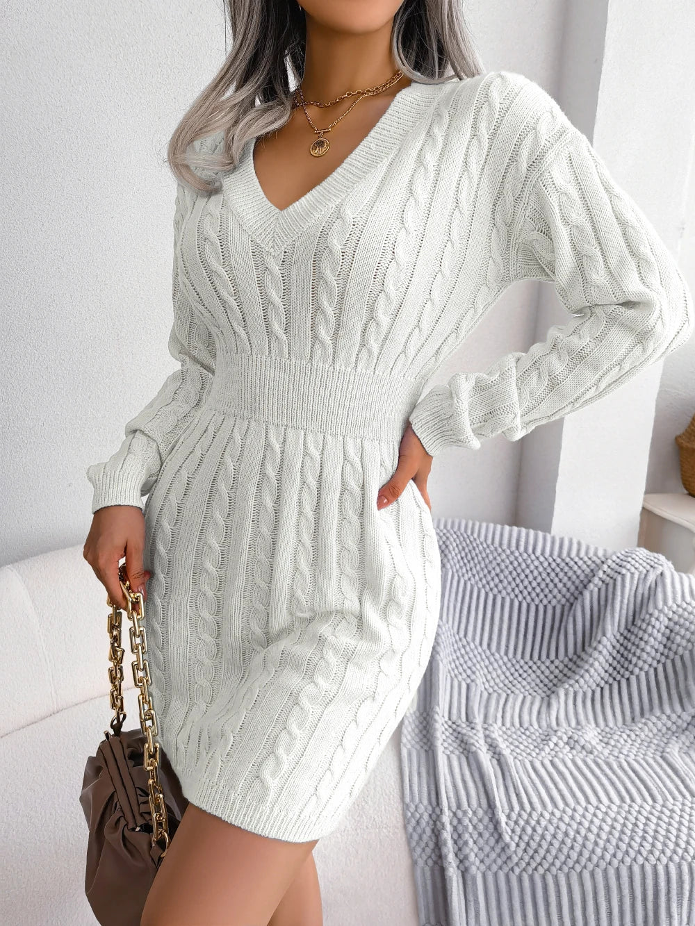 Elegant Cotton Dress