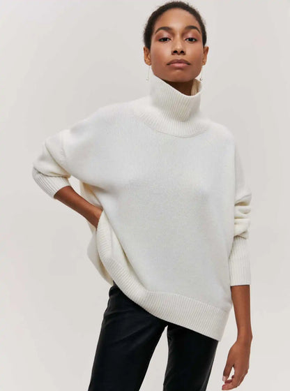 Lara Oversized Turtleneck Sweater