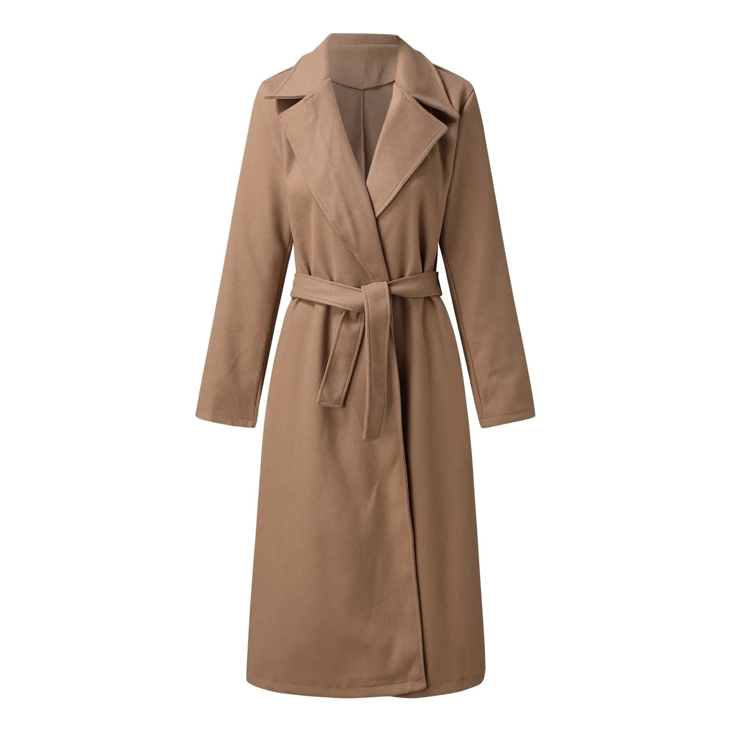 Maria | Women’s Faux Wool Trench Coat