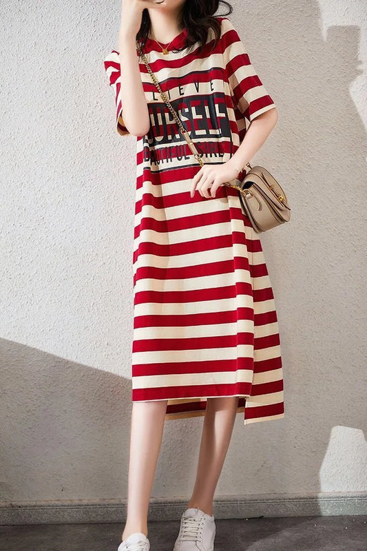 Manuela striped dress