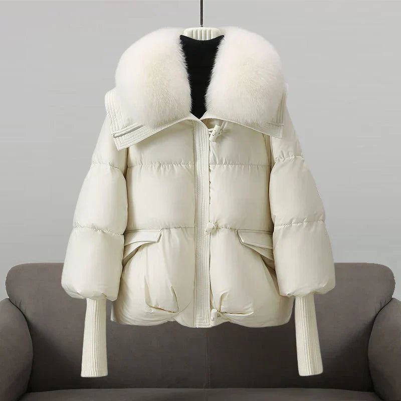 Maya | Stylish Winter Coat with Luxury Details