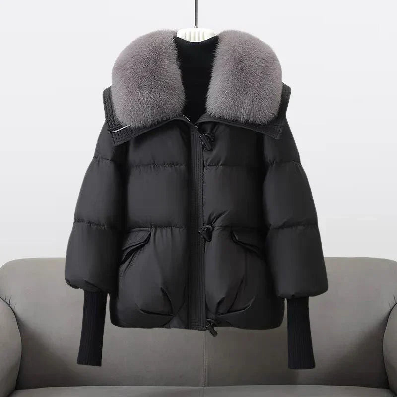 Maya | Stylish Winter Coat with Luxury Details