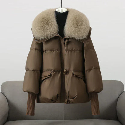 Maya | Stylish Winter Coat with Luxury Details