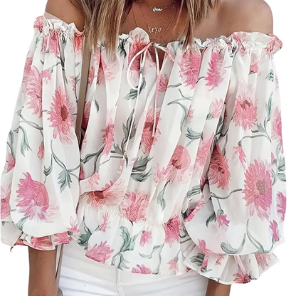 Tatjana Stylish Floral Blouse for Women