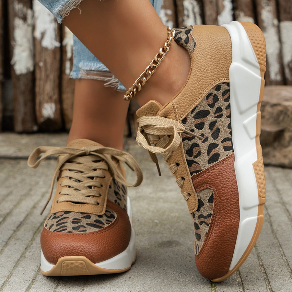 Dorothea | Sneakers With Leopard Print