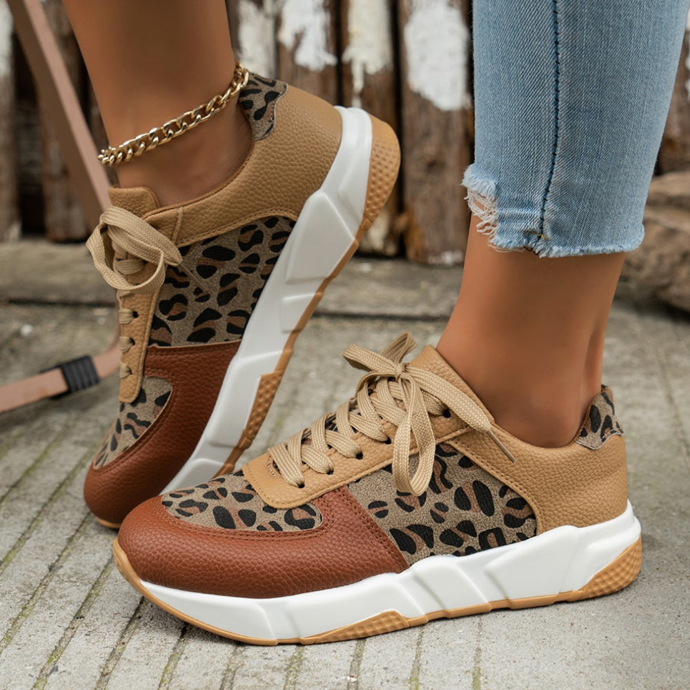 Dorothea | Sneakers With Leopard Print