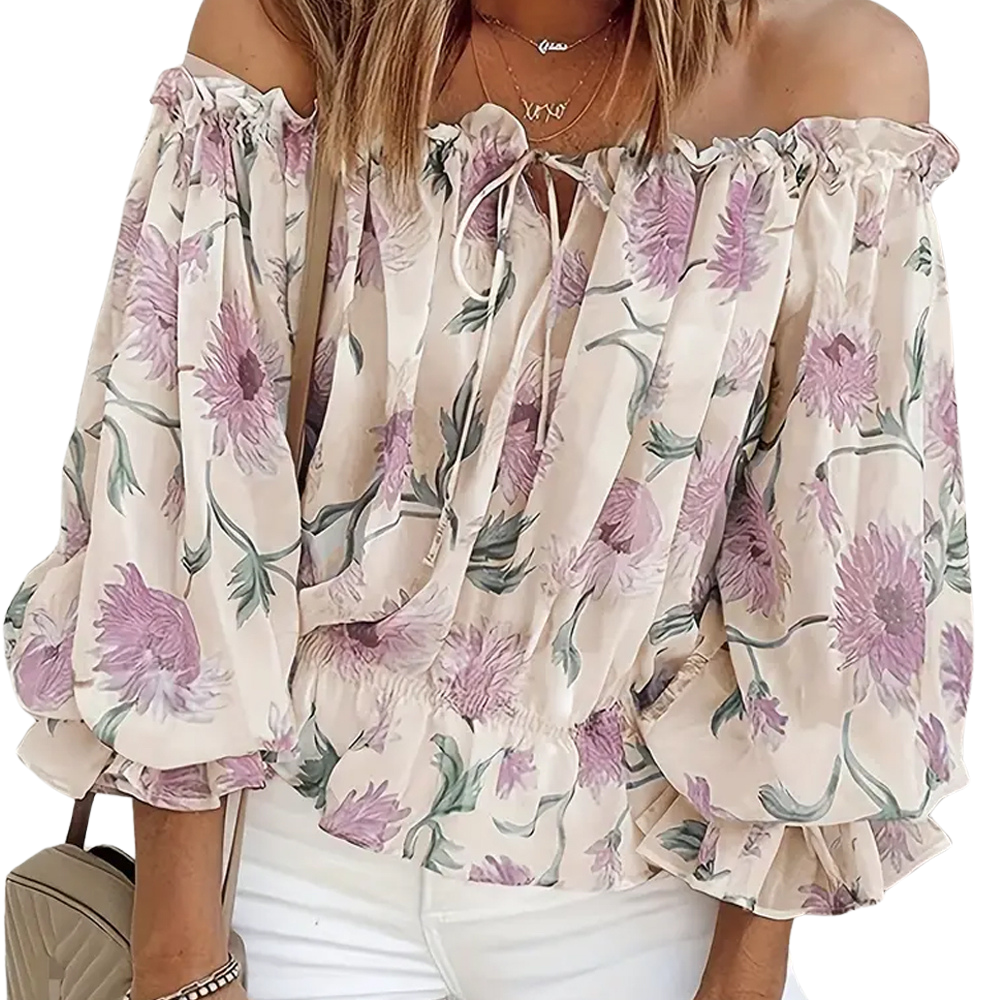 Tatjana Stylish Floral Blouse for Women