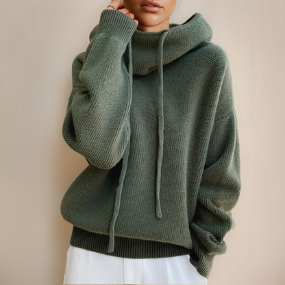 Maria - Merino wool turtleneck sweater