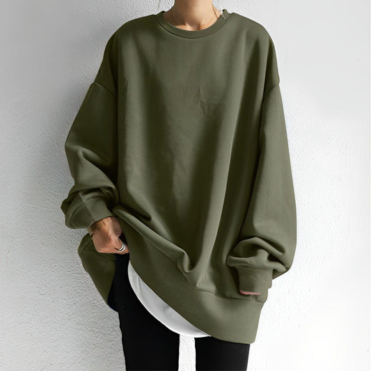 Womens Sweatshirt Oversized Winter Pullover