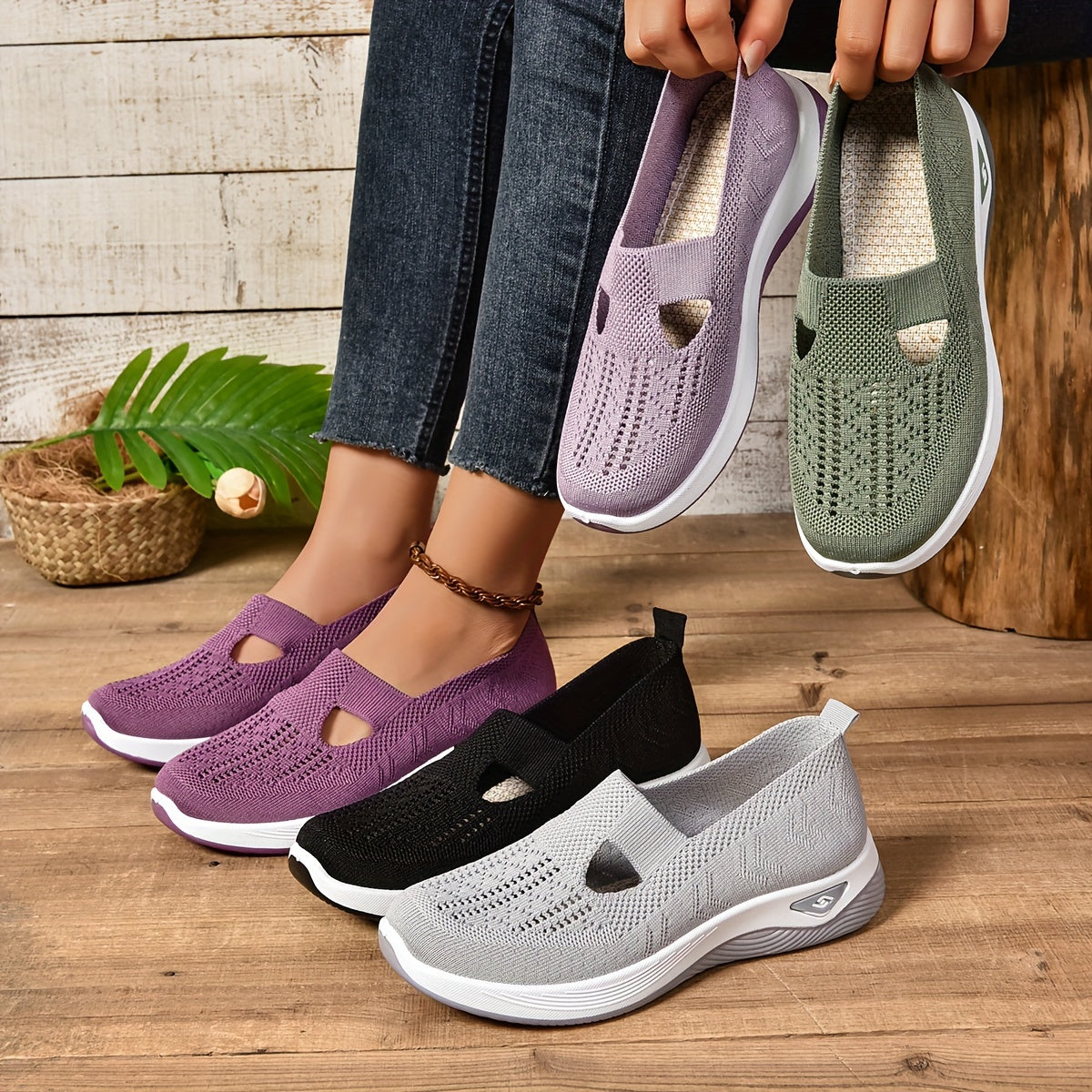 Slip-on shoes for women - Comfort and style