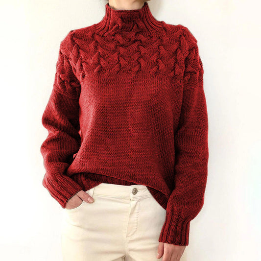 Vintage turtleneck sweater for ladies