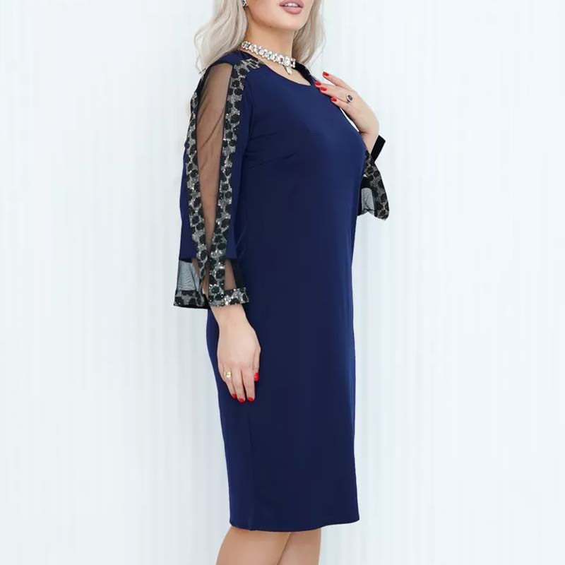 Babette - Elegant and Modern Patchwork Dress